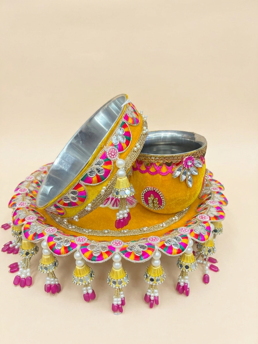 Karwa Chauth Puja Thali