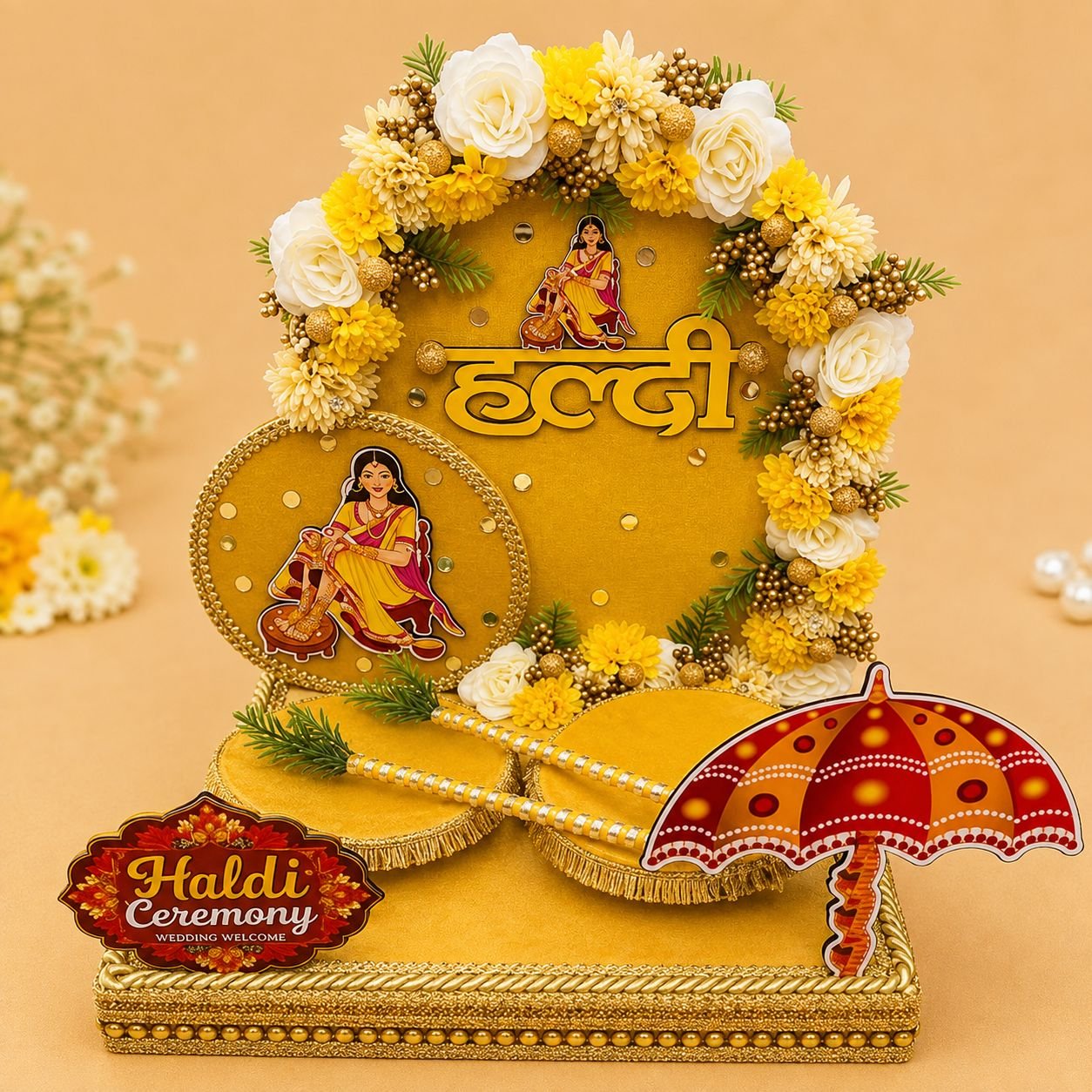 Haldi Celebration Platter